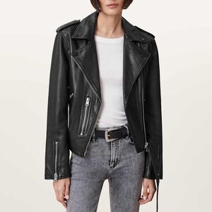 Allsaints Balfern Leather Biker Jacket